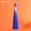 17CM Nó Chinês Borla Pequeno Pingente Marcador de Página Sachê Borla de Ventilador Hanfu Pingente de Presente Caixa de Presente Decoração de Celular Pingente Sachê