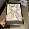 Bufanda de Algodón Lino Seda Artística Floral Elegante Nueva Primavera 2026 para Viajes Cotidianos, Uso en Capas, Bufanda de Cuello Fina Absorbente de Sudor para Mujer