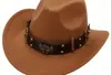Sombrero Transfronterizo Cabeza de Vaca Cinturón Decorativo Estilo Étnico Retro Cuero PU Remache Cinturón Tejido a Mano Accesorios para Sombrero Vaquero