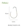 Colgador de Anillo Fasola para Abrigos Perchero Doméstico para Corbata Lengua de Pato Estante de Exhibición para Gorras de Béisbol Estante Simple Antideslizante para Almacenamiento de Sombreros