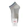 Calcetines deportivos de algodón para hombre, de malla transpirable, desodorantes, absorbentes del sudor, antibacterianos, informales, de verano, blancos
