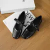 Zapatos Planos de Boca Baja Estilo Británico para Mujer con Lazo, Zapatos Mary Jane de Punta Cuadrada, Zapatos de Ballet para Mujer