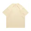 250G Manga Curta Pesada Masculina e Feminina Algodão Solto plus size oversize Hip Hop Europeu e Americano Verão Top Americano Novo