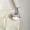 Lindo monedero de gatito mini de dibujos animados, colgante de peluche, monedero, bolsa para guardar audífonos bluetooth, adornos de bolsa al por mayor
