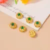 Color Fuerte que Conserva Oro Arena Diamante Mortero Perla Mariposa Chapado en Cobre Oro Antiguo Esmalte Gota de Aceite Accesorios Collar Pulsera Accesorios