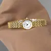 El Reloj de Mujer Goldie Pequeño, Exquisito, Ligero y de Lujo con Correa de Acero Inoxidable Es un Reloj de Cuarzo Impermeable de Alta Gama para un Nicho