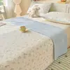 Cubrecama de Leche Polar para Invierno Pieza Única Lavable por un Lado Algodón por un Lado Polar Espesor Clase A Sábana para Cama Tatami Universal para Todas las Estaciones