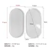 Posavasos epoxi transfronterizo molde de silicona DIY geométrico resina yeso hormigón cemento molde de bandeja de escritorio