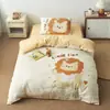 Juego de ropa de cama para jardín de infantes de tres piezas, gasa de doble capa de algodón puro Clase A, colchoneta especial para la siesta del bebé en la escuela, juego de seis o siete piezas