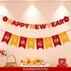 Dia de Ano Novo, Festival da Primavera, Véspera de Ano Novo, Ano do Cavalo, Decorações de Ano Novo, Pingentes para Parede de Fundo da TV da Sala de Estar na Véspera de Ano Novo, Disposição de Couplets