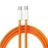 Cable de datos Apple, cable trenzado original, doble Tipo-C, carga rápida, compatible con iPhone 16/15/17 Pro Max, desmontado de un dispositivo