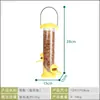 Xina [Canto dos Pássaros] Alimentador de Pássaros Metálico para Pássaros Selvagens ao Ar Livre Decoração de Villa de Jardim Vida de Observação de Pássaros Anel de Atração de Pássaros Criação