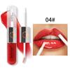 Espejo de Maquillaje Transfronterizo Brillo de Agua Labial Doble Cara Hidratante y Fácil de Aplicar Labial y Rubor de Doble Uso Brillo de Labios