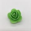 Cabeza de flor rosa de simulación de espuma de 3.5 cm accesorios de oso de rosa para boda corona de bricolaje decoración de caja de dulces