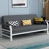 Sofá-cama de pequeno porte, de dupla função, econômico, adequado para sentar e dormir, para apartamentos de aluguel simples, adequado para uma, duas ou três pessoas, sofá dobrável