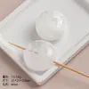 Contas de Resina com Furo Grande, Contas Irregulares em Gradiente com Furo Reto, Acessórios de Pingente, Contas Soltas, Acessórios para DIY, Contas em Gradiente com Furo Grande