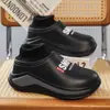 Pantuflas de Algodón con Suela Gruesa para Hombre, Nuevo Modelo de Invierno, Uso en Interiores y Hogar, Totalmente Cubiertas, Impermeables, Antideslizantes, Adecuadas para Uso en Exteriores y Conducir