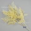 Spray Color Hoja de Apio Flor Artificial Plástico Pino Cedro Pino Niebla Escena de Boda Arreglo de Techo Decoración Arreglo Floral de Cubo de Año Nuevo