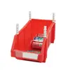 Caja de Piezas Engrosadas Inclinada, Caja de Herramientas Modular para Ferretería Montada en Pared, Caja de Almacenamiento de Plástico para Clasificación de Componentes