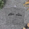 Saco Auto-selante de PVC Fosco Transparente Saco de Plástico Eva Gancho de Plástico Saco Transparente Saco para Joias Saco Selado Saco com Zíper de PVC