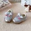 Tênis Esportivo Feminino Chegada Nova Outono Tênis Cortez Meninas Versátil Fashionável Casual Calçados para Bebês Calçados Infantis Fashionáveis