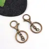 Accesorios para Joyería DIY Broche de Langosta Juego de Tres Piezas Llavero Metálico Anillo de Llave con Cadena Cierre de Colgante para Muñeca