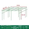 Soporte de montaje para pérgola de uvas para patio exterior, estructura trepadora para maracuyá y calabaza amarga, enrejado de hierro forjado, estructura trepadora para plantas de balcón