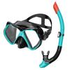 Equipo de Buceo Especial Transfronterizo Snorkel Semi-Seco Gafas de Buceo de Silicona Set Respirador Equipo de Snorkel Buceo Libre