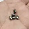Mais Vendidos da Amazon Tubo de Liga Preto Fosco Contas Semi-Acabadas Contas DIY Pulseiras Colares Acessórios para Roupas Atacado