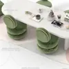Escritório de Vendas Mesa e Cadeira Infantil Combinação Piso Elevado Shopping Center Área de Brincar Sala de Aula Educação Infantil Mesa de Artesanato Retangular