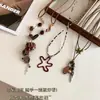 Nuevo Estilo Chino Retro Estilo Étnico Colgante Largo para Mujer Nicho Versátil Apilable Moda Coreana Tendencia Accesorios Collar