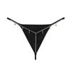 Design Original Cadeia de Cintura Transfronteiriça Roupa Íntima de Cintura Baixa AliExpress Amazon Joias de Diamante Carta beijo Tanga Divertida Mulheres