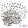 Colgantes Pequeños de Plata de Xizang Mixtos Pulsera DIY Collar Llavero Encantos Pequeños de Plata Antigua Accesorios de Joyería de Aleación Electrochapada