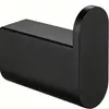 Gancho de coat simples em aço inoxidável 304 dourado escovado para uso transfronteiriço, para projetos de hotel, uso doméstico, banheiro, cozinha, gancho de parede