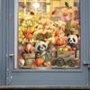 Panda Raposa Pequena Quarto Infantil Sala de Estar Decoração de Casa Adesivos de Parede Autoadesivos Atacado Transfronteiriço