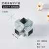Conector en T de Tubo de Hierro Galvanizado Junta de Tubo Cuadrado para Escalera Accesorios Planos sin Soldadura Esquina en T Leede Zhuj