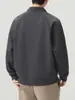Ropa Muxi Otoño/Invierno Retro Holgado Casual Deportivo Sudadera Camisa POLO Versátil Estilo Pareja Camiseta Hombre Manga Larga