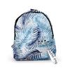 Mochila Estampada en 3D de Moda Casual Diaria para Estudiantes de Verano 2021 Amazon Cross-borDer con Patrón de Hojas Nuevas