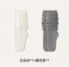 Nuevos calcetines de otoño e invierno para mujer hasta la pantorrilla, calcetines blancos bordados estilo min, calcetines largos deportivos para exteriores estilo ins de moda