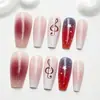 Exhibición de Uñas Artísticas Transfronteriza, Colección de Muestras de Uñas Portables, Puntas de Uñas Ovaladas