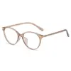 Gafas de montura completa estilo ojo de gato retro 9970 para mujer, efecto adelgazante sin maquillaje, se pueden equipar con lentes graduados, gafas versátiles y a la moda