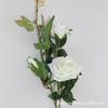 Simulação de casamento rosa vermelha sala de estar decoração para casa flor arco de chumbo estrada decoração de sala de casamento floral presente de dia dos namorados