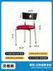 Silla Usada Mesa de Comedor Madera Maciza Apartamento Pequeño Diseñador Acero Inoxidable Silla de Comedor Hogar Silla Retro Silla Celebridad de Internet Silla con Respaldo