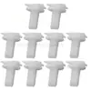 Adequado para Clipes de Fixação de Painel de Acabamento de Porta Ford Plástico Branco Nylon Clipes de Painel de Acabamento de Porta Clipes de Fixação Decorativos de Plástico