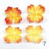 Simulación 4 cm pieza de hortensia no tejida pasador antiguo DIY abanico tocado accesorios para ropa al por mayor