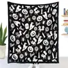 Manta para colorear de Halloween, manta colorida hecha a mano DIY, exclusiva hecha a mano transfronteriza