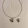 Nuevo Collar Colgante de Amor Clavícula Gargantilla Diseño Nicho Europeo y Americano Dulce Cool Collar Joyería para el Cuello Mujeres