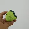 Exquisito Llavero Tejido a Mano, Colgante Pequeño de Ganchillo Hecho con Hilo, Adorno Pequeño Original Hecho a Mano