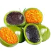 Tamales Verdes de Arroz con Película Transparente, Tamales de Arroz Glutinoso Fruta Qingming, Snacks Especiales Chinos Listos para Comer, Paquete de Regalo, Tamales Verdes de Arroz con Yema de Huevo y Carne Deshebrada al por Mayor
