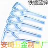 Fabricantes de Guangdong al por mayor tornillos de argolla de 3 ángulos M4 * 7*51m tornillos de cincha de tres patas tornillos de ajuste de mochila